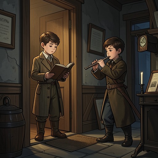 The Schoolbook and the Theater from "The Adventures of Pinocchio". The effort to secure Pinocchio’s education is repeatedly challenged by his attraction to spectacle, though the theater also gives him an early chance to act…