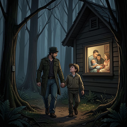 Pinocchio and Geppetto’s Reunion from "The Adventures of Pinocchio". The father and son move from separation and mutual longing to an enclosed reunion, a shared escape, and a family life rebuilt through reciprocal care.