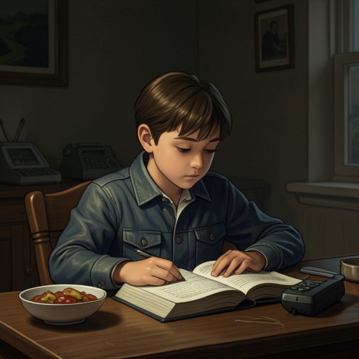 Pinocchio’s Education in Honest Work from "The Adventures of Pinocchio". From hunger and failed shortcuts to paid labor and self-education, Pinocchio learns that survival and independence depend on effort rather than entitlement.
