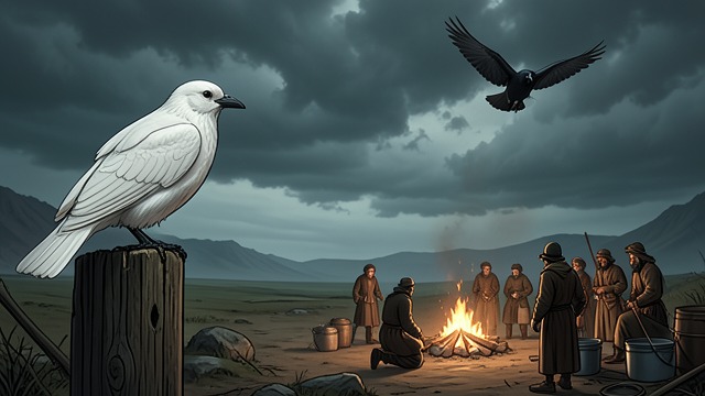 End of Long Summer from "A Clash of Kings". The Season Turns Announcement White ravens bring news that Long Summer has ended.