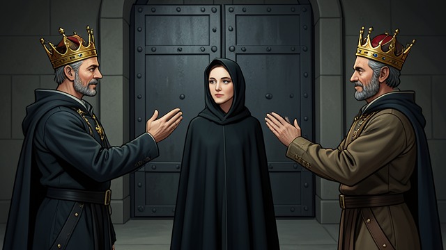 Renly's Parley from "A Clash of Kings". Three Kings Meet Mediation Catelyn Stark attempts to unite Stannis Baratheon and Renly Baratheon against House Lannister.