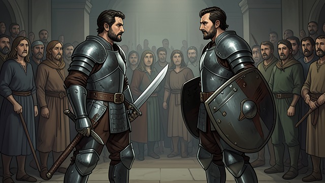 Competing Kings from "A Clash of Kings". Law Against Popularity Claims Stannis Baratheon relies on birth order, while Renly Baratheon relies on military strength and love.