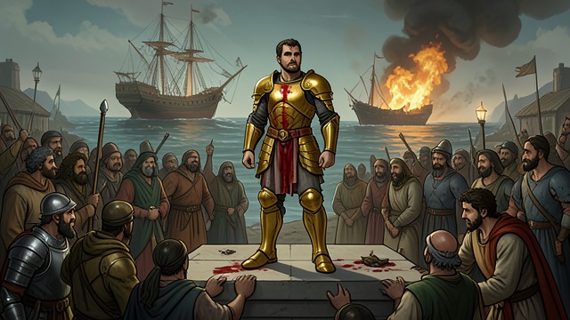 The False Peace from "A Clash of Kings". Victory Without Settlement A public triumph The court rewards the defenders and presents the Battle of the Blackwater as a final victory.