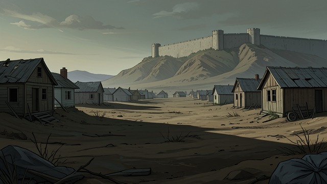 Empty Villages from "A Clash of Kings". A Vanished Frontier Repeated evidence The ranging discovers abandoned villages with no signs of ordinary attack.