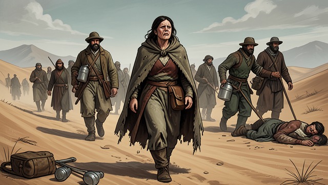 Crossing the Red Waste from "A Clash of Kings". The Bleeding Star's Road Forced direction Daenerys Targaryen follows The Red Comet into the Red Waste because rival khalasars block every safer route.