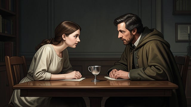 The Cupbearer from "A Clash of Kings". Nan at the Table Concealment Arya Stark serves Roose Bolton under the name Nan.