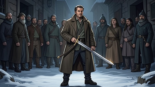 The Sentence and Sword from "A Clash of Kings". Justice Made Personal Principle Eddard Stark's rule requires the person who sentences a man to wield the sword.