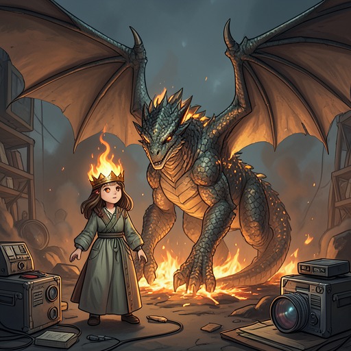 Daenerys's Dragon Renaissance from "A Clash of Kings". This thread follows Daenerys Targaryen from the birth of her dragons to the first political opportunities created by their return.