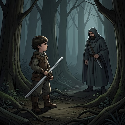 Arya's Survival Transformation from "A Clash of Kings". This thread traces Arya Stark's movement from disguised fugitive to a child who actively chooses violence, secrecy, and escape.