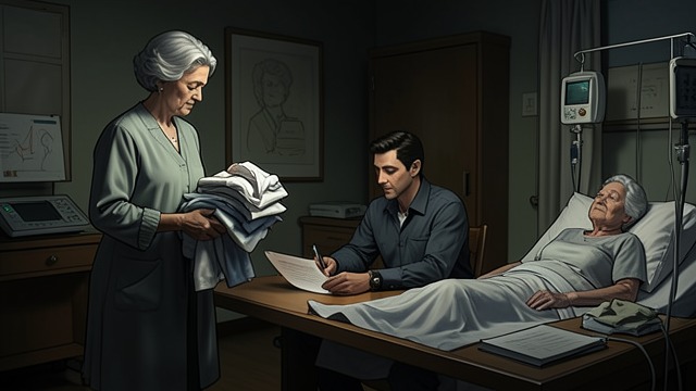 The Caregiver’s Burden from "Erasure". The Caregiver’s Burden An overlooked worker As Agnes Ellison’s memory worsens, Lorraine manages the daily demands of the house and tries to preserve its…