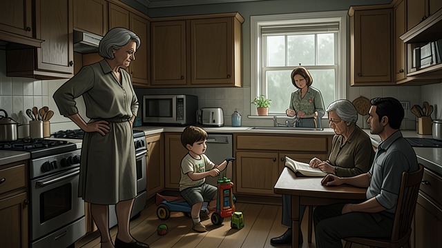 A Life Inside the Household from "Erasure". A Life Inside the Household Long service Lorraine has worked for the Ellison family since before Thelonious Ellison was born.