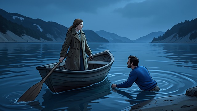 The Boat on the Pond from "Erasure". The Boat on the Pond At the beach house, Agnes Ellison’s confusion becomes dangerous when she drifts out alone in a skiff.