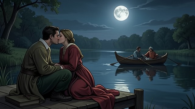 A Kiss by the Pond from "Erasure". A Kiss by the Pond An anticipated moment Sitting beside the pond with wine, Thelonious Ellison and Marilyn Tilman talk amid the mosquitoes and the quiet of the…