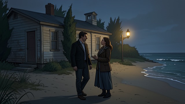 A Meeting on the Beach from "Erasure". A Meeting on the Beach An unexpected encounter Thelonious Ellison meets Marilyn Tilman while walking near the old Tilman house.