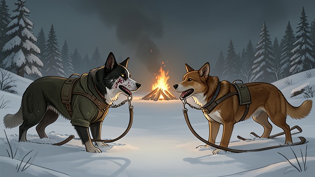 Spitz’s Provocations from "The Call of the Wild". A Rivalry Takes Shape Spitz repeatedly provokes Buck because he recognizes a dangerous rival beneath the newcomer’s restraint.