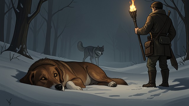 Ancestral Memories from "The Call of the Wild". The Hairy Man’s Vision Buck repeatedly dreams beside the fire of a short-legged, long-armed human surviving among predators.