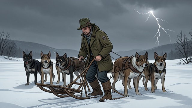 Record Leadership from "The Call of the Wild". A Team Reforged Buck takes the lead after Spitz’s death and immediately imposes order on the rebellious team.
