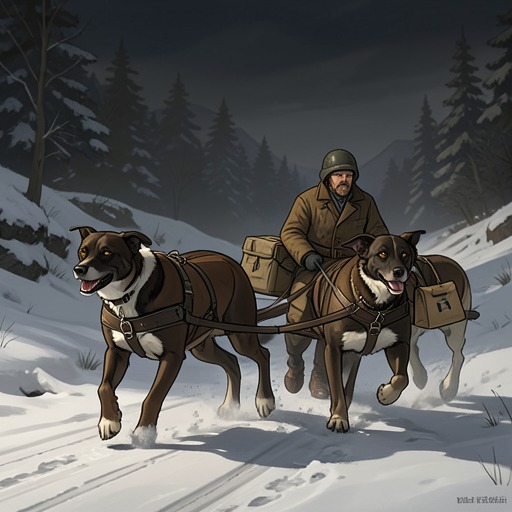 The Mail Run’s Institutional Thread from "The Call of the Wild". The Canadian Government’s mail service uses Buck and the team as instruments of communication, celebrating their speed while consuming their lives.