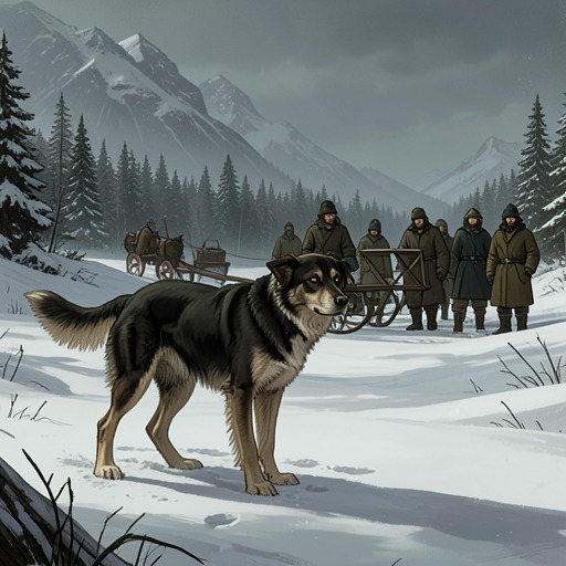 Buck versus the Yeehats from "The Call of the Wild". The conflict between Buck and the Yeehats escalates from human predation against the camp to Buck’s legendary retaliation.