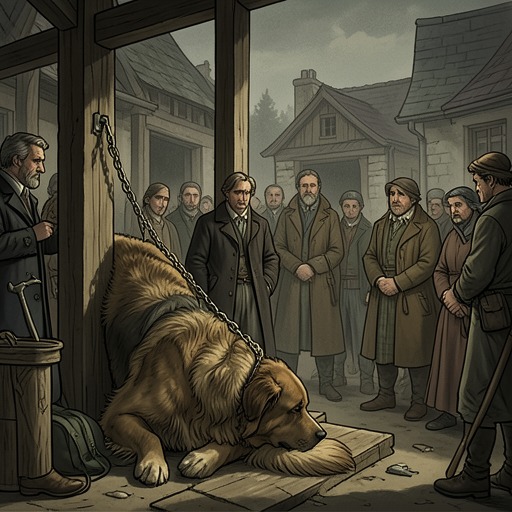 Buck’s Fall from Privilege from "The Call of the Wild". Buck’s secure aristocratic life collapses into captivity and forced labor, beginning his transformation under northern violence.