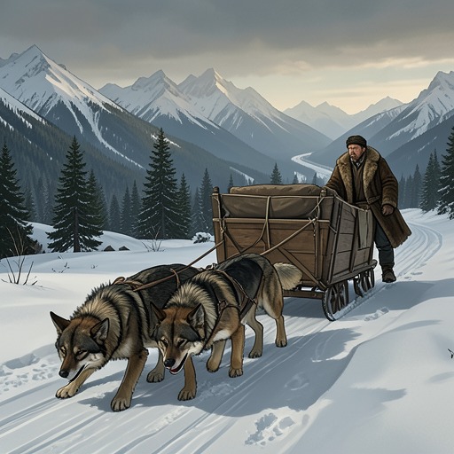 The Mail Trail and Its Toll from "The Call of the Wild". The mail service transforms Buck into an exceptional working leader while relentless distance destroys the dogs around him.