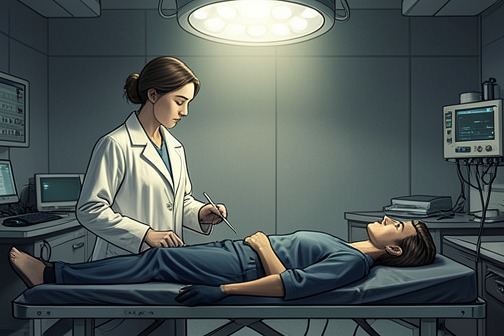 Madeleine’s capsulotomy from "Crow Girl". Madeleine’s capsulotomy was an attempt to treat her compulsive behaviour and disruptive conduct by cutting nerves in the brain’s internal capsule.