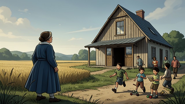 The School as Harvest from "Little Women". Fruit of Experience Plumfield School The estate becomes a living harvest of Josephine March’s childhood wishes and adult sacrifices.