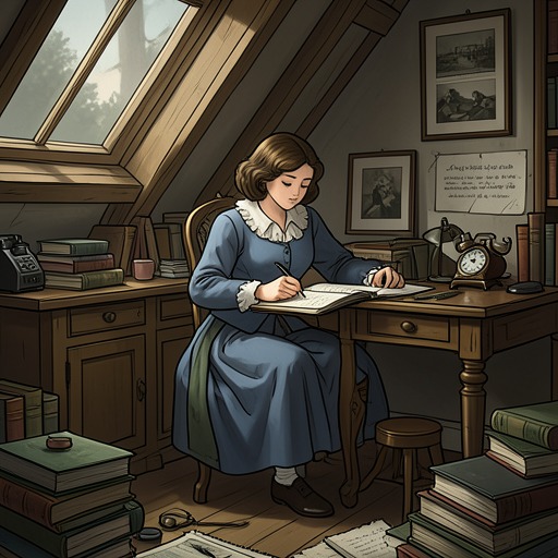 The Literary Apprenticeship from "Little Women". Josephine March’s writing develops through imitation, publication, commercial compromise, moral crisis, and finally an authentic voice.