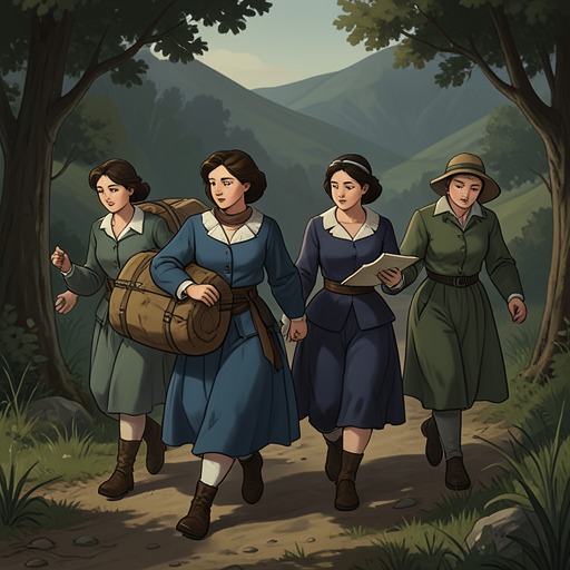 The Pilgrim’s Progress of the Sisters from "Little Women". The sisters’ childhood allegory evolves from play into a framework for interpreting temptation, loss, duty, and spiritual hope.