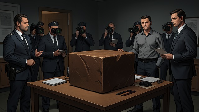 The Giant Marijuana Brick from "Vineland". A Staged Drug Case A prop becomes evidence Zuñiga presents an enormous block of marijuana in Zoyd’s home, while federal agents document the scene.