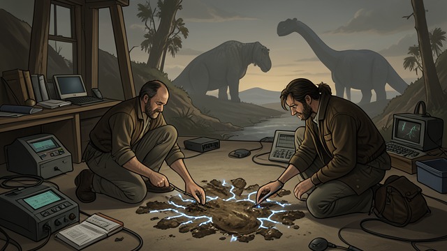 The Footprint Is Analyzed from "Vineland". Evidence in the Mud Technical traces remain Investigators find electromagnetic traces across the imprint and use reflexology analysis to infer the creature’s…