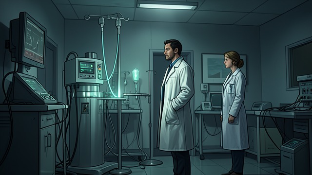 A Machine and an Obligation from "Vineland". Treatment at the Retreat A risky intervention The Kunoichi retreat uses the Puncutron and other treatments to reverse Takeshi’s condition.