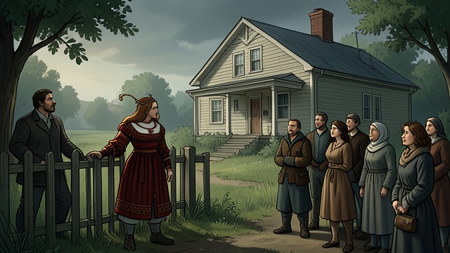 The House After the Siege from "Vineland". A Refuge Remains Uncertain A continuing claim The house is not simply restored by the ending, and Zoyd’s security remains provisional.