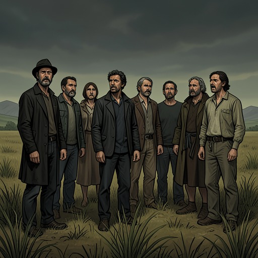 Thanatoids and Unfinished Justice from "Vineland". This thread traces the Thanatoids as people suspended by unresolved injuries and follows how their awakening tests the possibility of repair.