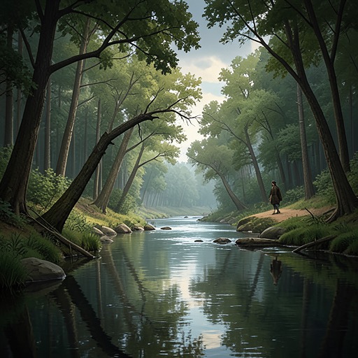 The Yurok Landscape and the Land of the Dead from "Vineland". This thread follows the novel’s transformation of Northern California’s rivers and forests into a living border between history, memory, and the dead.