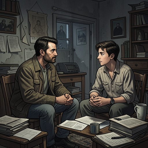 Van Meter and the Fragile Community from "Vineland". This thread traces Van Meter’s friendship with Zoyd and his effort to find meaning within an overcrowded, quarrelsome, and unstable community.