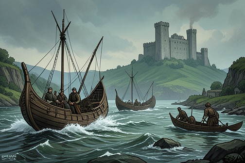 The Shield Islands Invasion from "A Feast for Crows". The Shield Islands Invasion is the Ironborn seizure of Greyshield, Greenshield, Southshield, and Oakenshield at the mouth of the Mander.