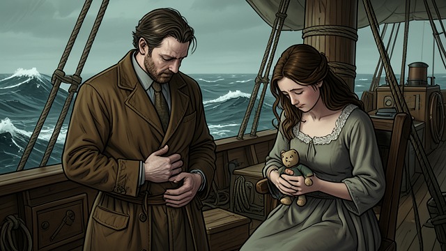 The Sea Passage from "A Feast for Crows". Across the Storm Physical Fear Samwell Tarly is seasick, frightened, and nearly useless aboard the Blackbird.