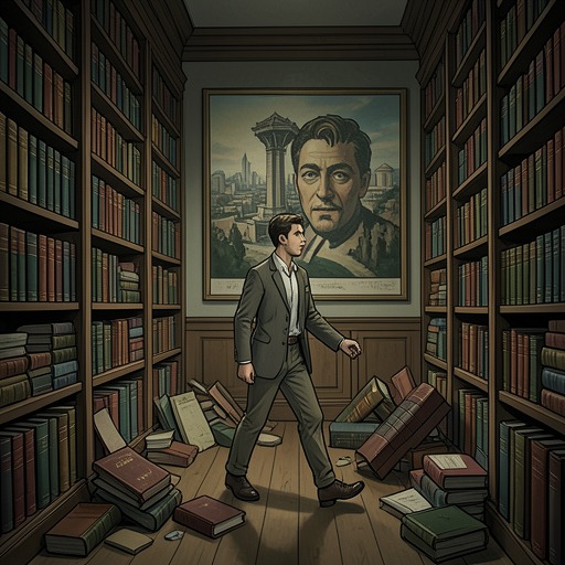 Samwell’s Passage to Knowledge from "A Feast for Crows". This flow traces Samwell Tarly’s movement from fear and self-doubt toward an intellectual mission at the Citadel.