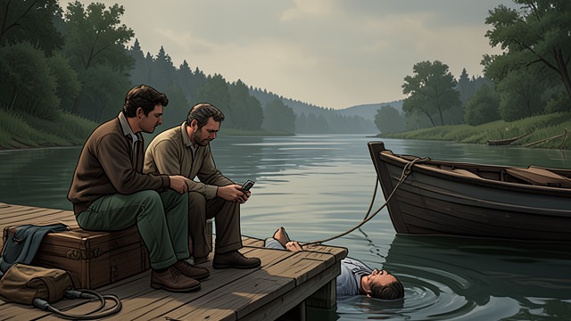 The River as a Grave from "American Rust". The River as a Grave Imagining disposal Isaac and Billy discuss whether Otto’s body could be sunk in the river.