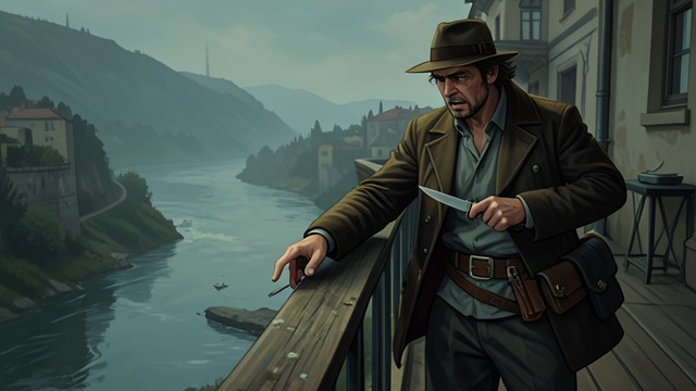 One Foot Forward from "American Rust". One Foot Forward Choosing the living world After considering death, Isaac decides to step away from the overpass and continue walking.