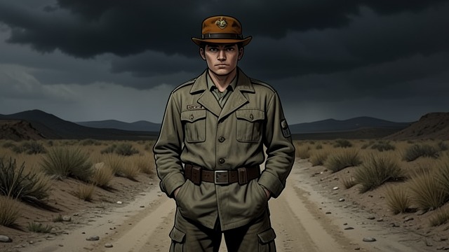 A Heroic Persona from "American Rust". A Heroic Persona A voice of confidence Isaac English narrates parts of his journey as though an invincible “kid” were traveling in his place.