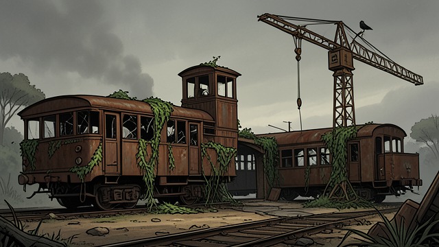 Ruins Reclaimed from "American Rust". Ruins Reclaimed Industry left standing The abandoned Standard Steel Car factory and nearby mill buildings remain as physical evidence of work that no longer…