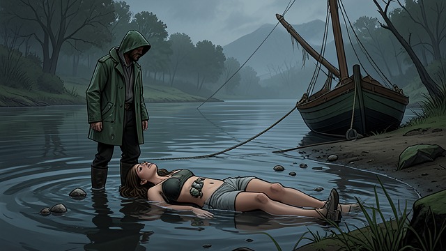 Mary’s Drowning from "American Rust". Mary’s Drowning A remembered death Isaac and Lee’s mother is found drowned after disappearing, with stones in her pockets.