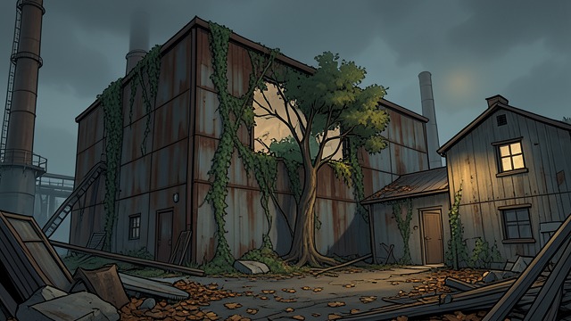 The Mill’s Afterlife from "American Rust". The Mill’s Afterlife An industrial ruin The abandoned Buell steel mill stands over the town as a remnant of an economy that once seemed permanent.