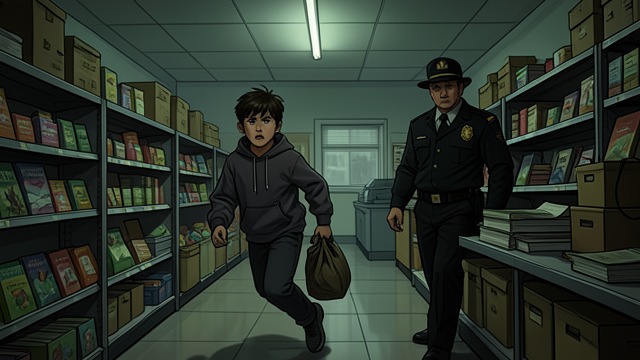 The Failed Theft from "American Rust". The Failed Theft A moment of need At Walmart, Isaac takes clothing and supplies without paying and runs when staff confront him.