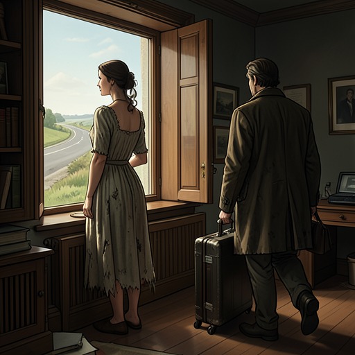 Grace’s Break with Virgil from "American Rust". Grace moves from hoping that Virgil’s return will ease her burdens to recognizing their unequal marriage and choosing a life less governed by him.