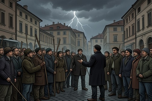 Italian General Strike of 20 July 1919 from "M: Son of the Century". The Italian General Strike of 20 July 1919, known as the scioperissimo, was intended as a show of solidarity with Soviet Russia and a protest against foreign…