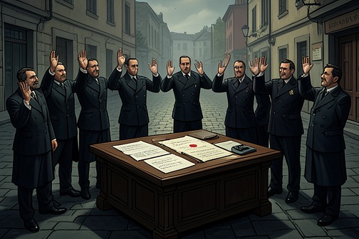 1921 Fascist-Socialist Pacification Pact from "M: Son of the Century". The 1921 Fascist-Socialist Pacification Pact was Benito Mussolini’s attempt to contain the violence that had strengthened the Fascists while threatening to…