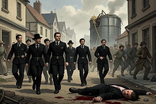1922 Fascist Punitive Expedition in Ravenna from "M: Son of the Century". The 1922 Fascist Punitive Expedition in Ravenna was a twenty-four-hour campaign of organized Fascist violence across the provinces of Ravenna and Forlì.